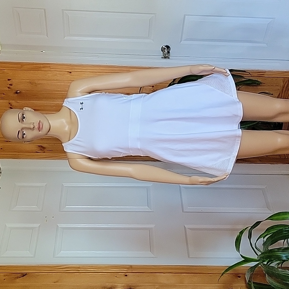 Under Armour White Tennis Center Court Dress